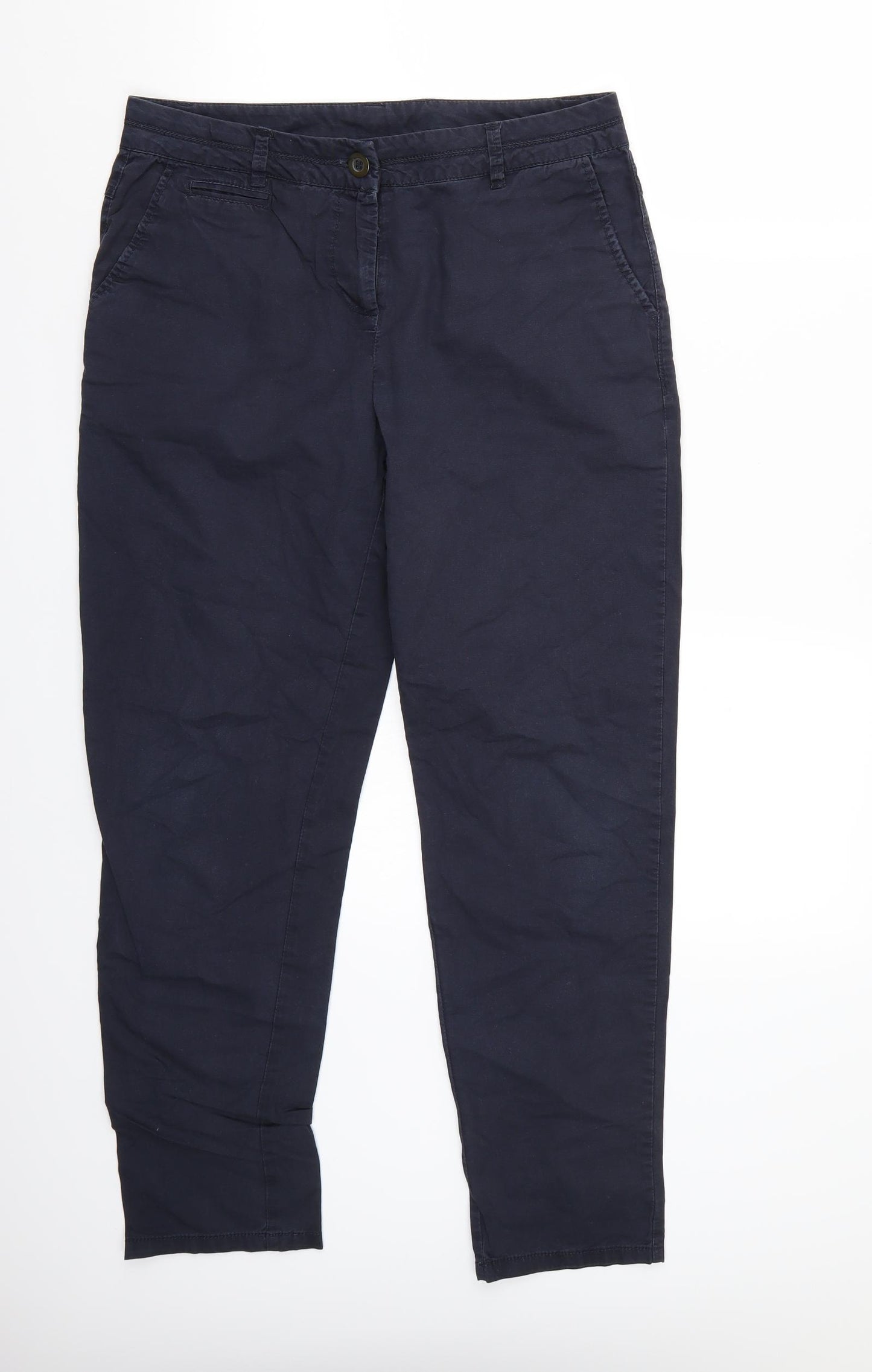Wallis Womens Blue   Trousers  Size 10 L27 in