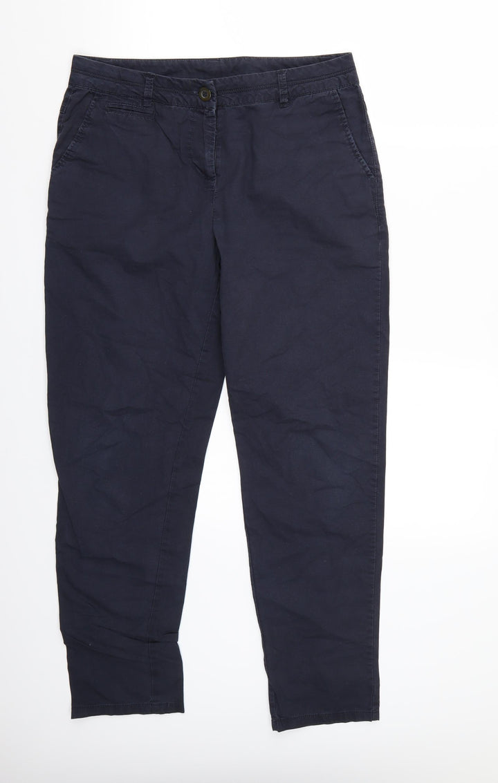 Wallis Womens Blue   Trousers  Size 10 L27 in