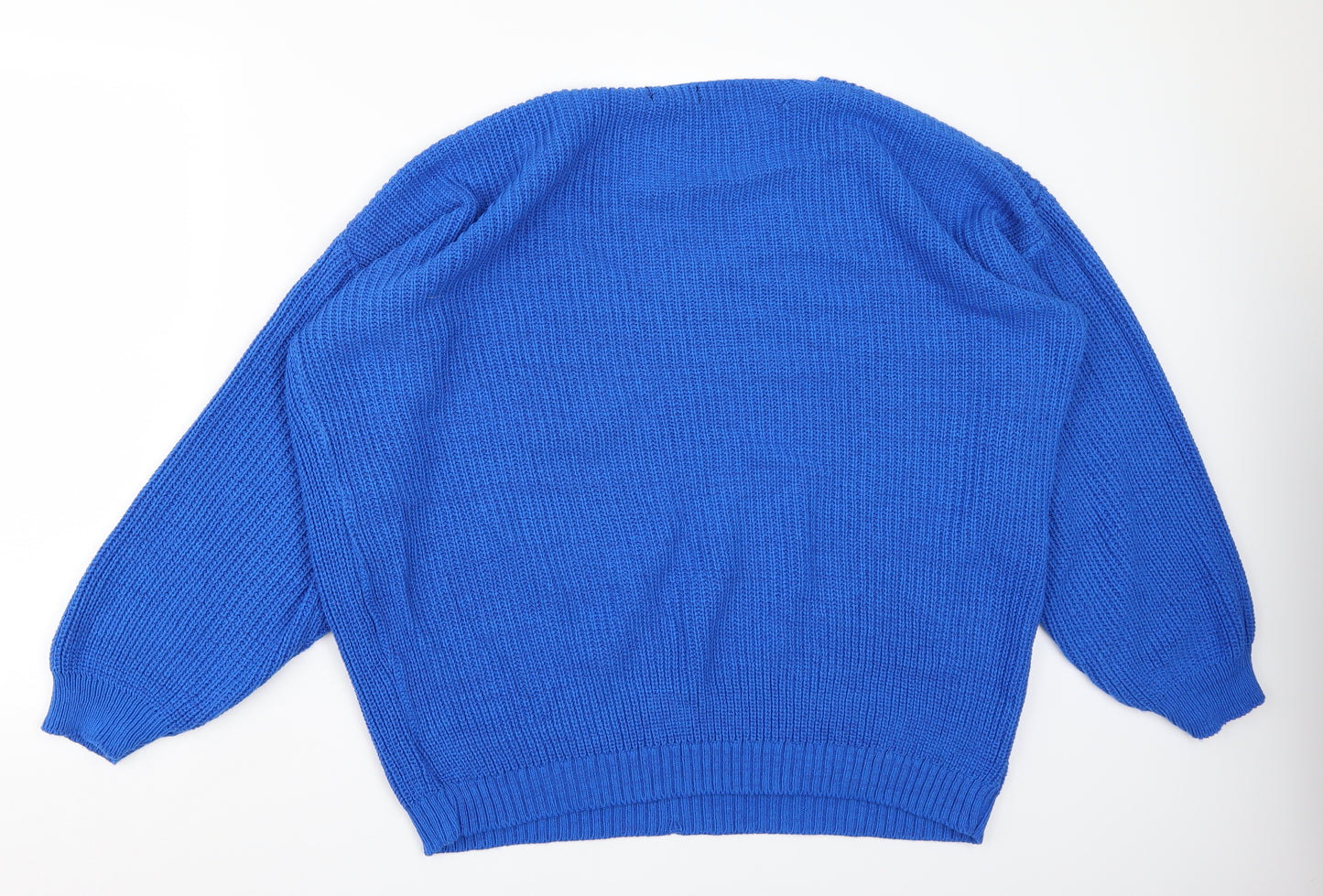 Boohoo Womens Blue   Pullover Jumper Size 20
