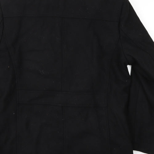 Preworn Womens Black   Jacket Coat Size S