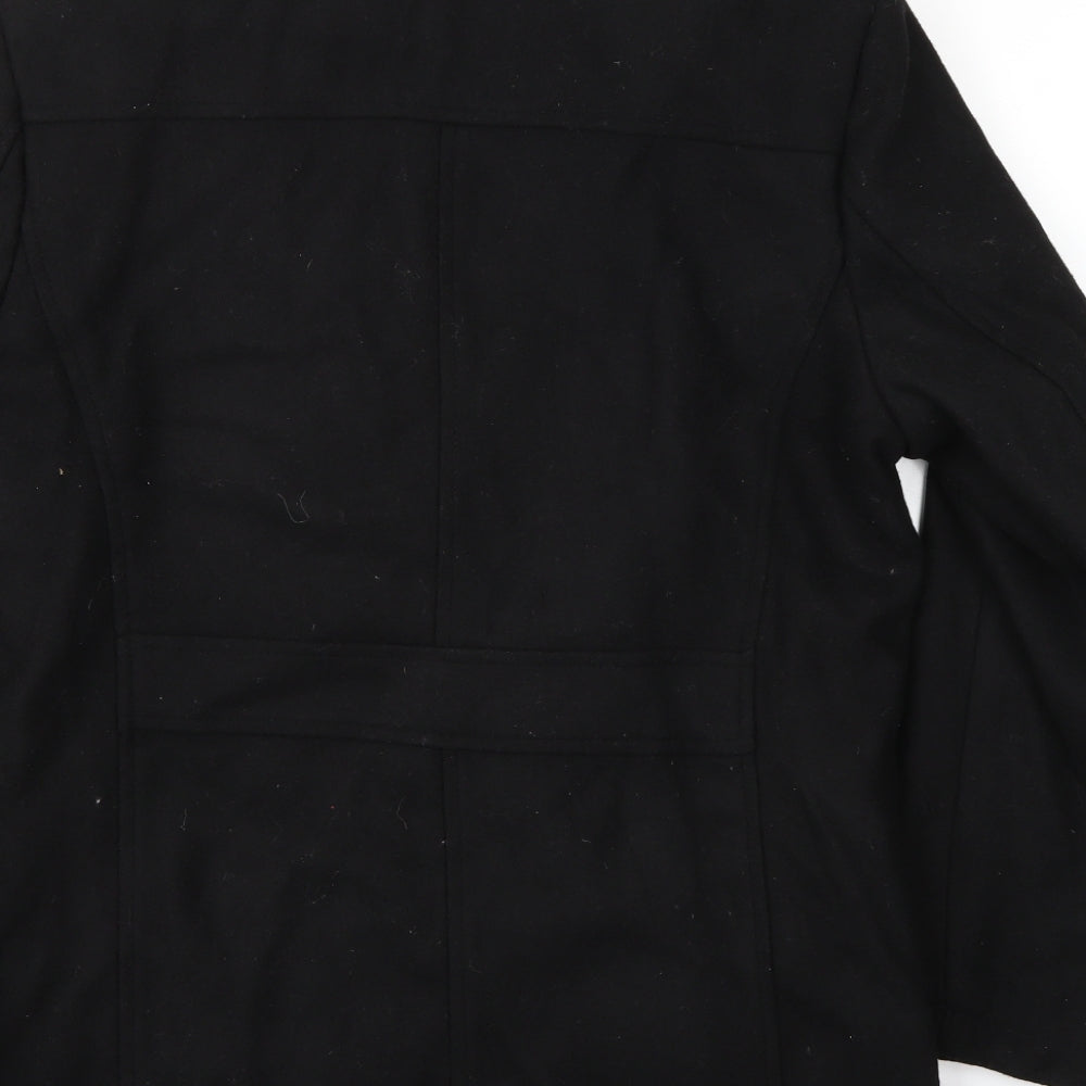Preworn Womens Black   Jacket Coat Size S