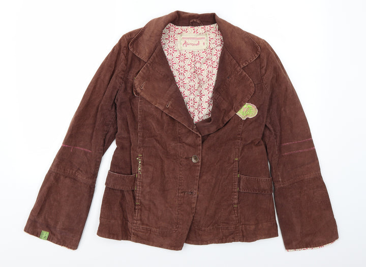 Komodo Womens Brown   Jacket Coat Size S