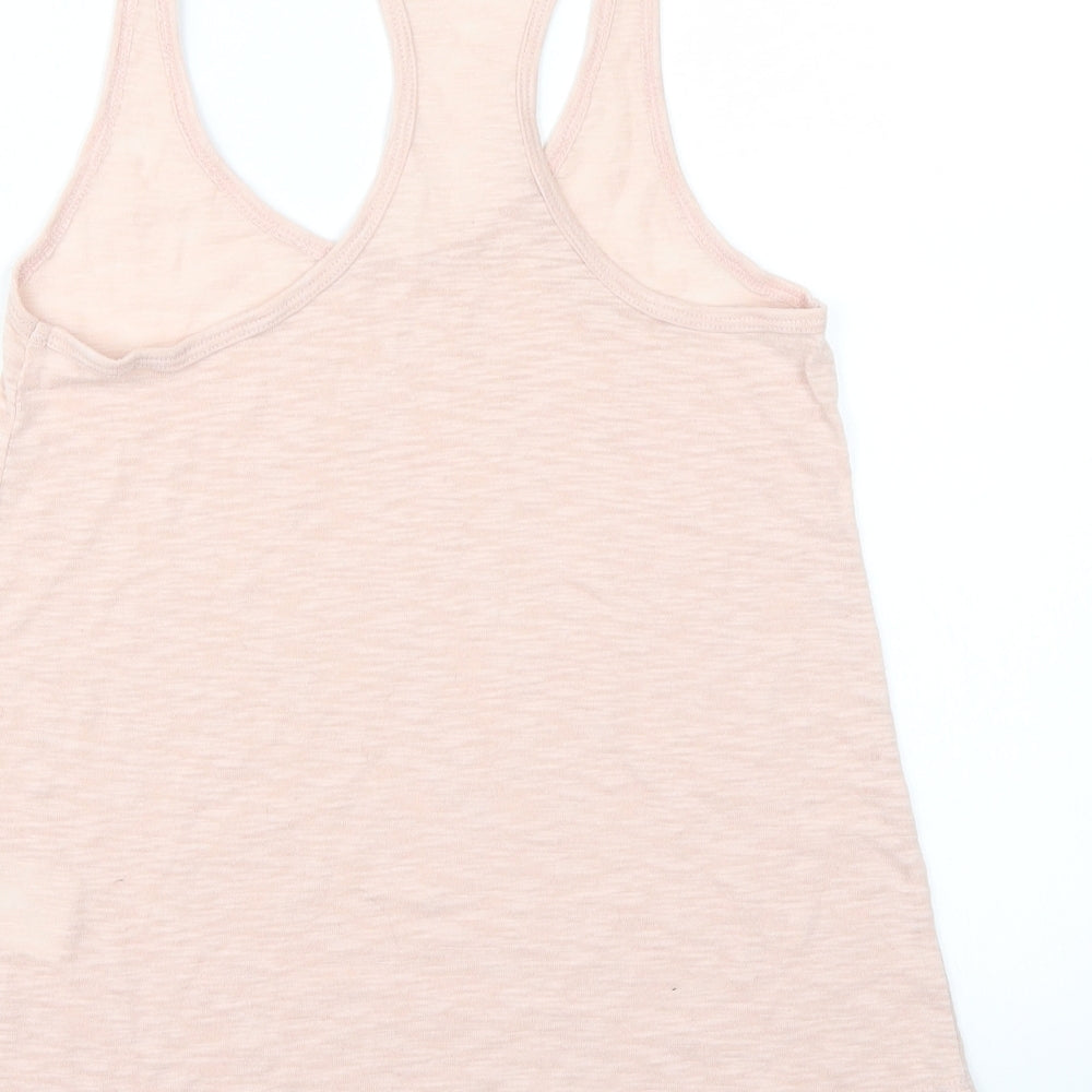 H&M Womens Pink   Basic T-Shirt Size XS