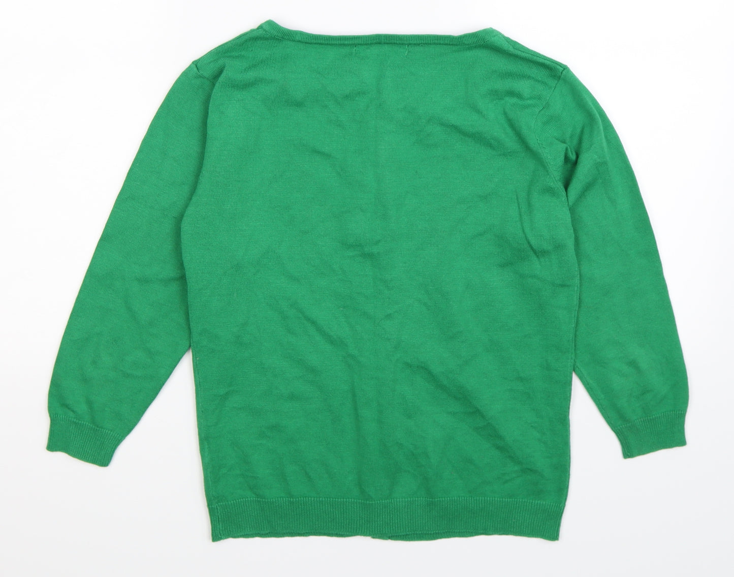Atmosphere Womens Green  Knit Cardigan Jumper Size 14