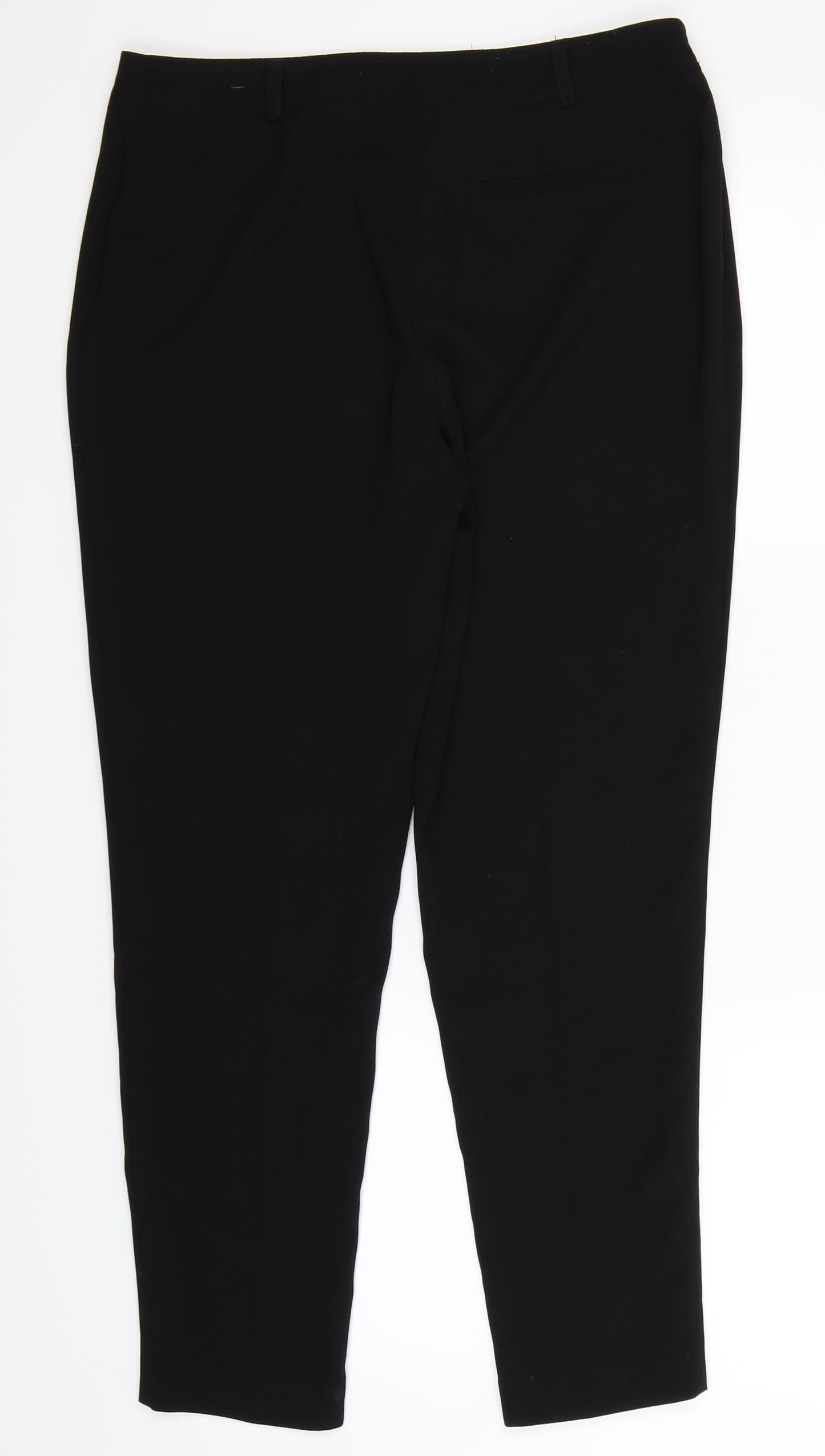 NEXT Womens Black   Trousers  Size 10 L27 in