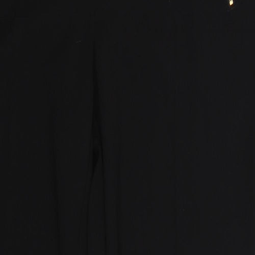 NEXT Womens Black   Trousers  Size 10 L27 in