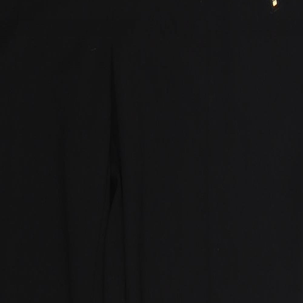 NEXT Womens Black   Trousers  Size 10 L27 in