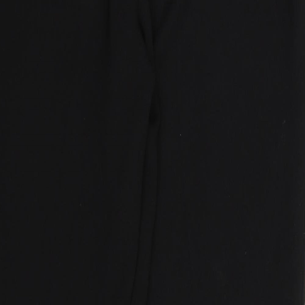 NEXT Womens Black   Trousers  Size 10 L27 in