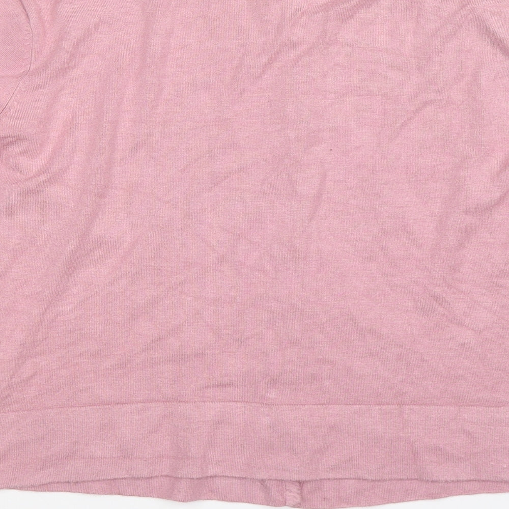 Atmosphere Womens Pink  Knit Cardigan Jumper Size 18