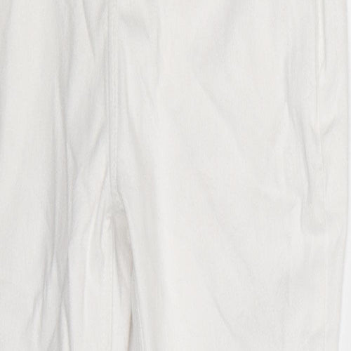 NEXT Womens White  Denim Jegging Leggings Size 8 L25 in