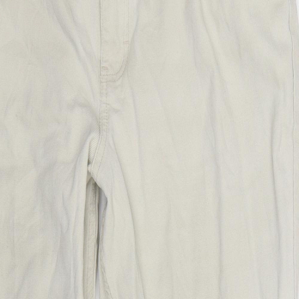 Marks and Spencer Womens Grey  Denim Straight Jeans Size 18 L28 in
