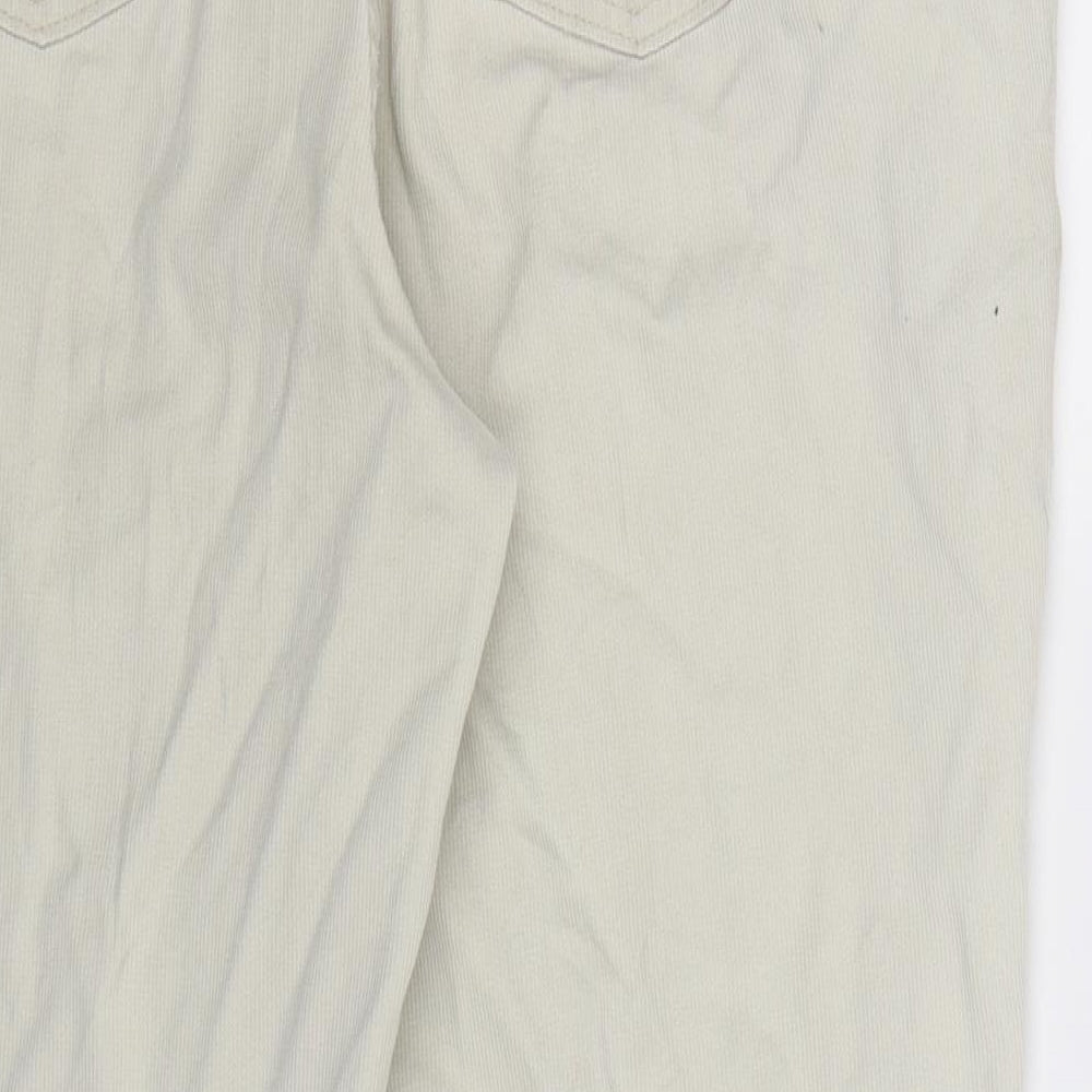 Marks and Spencer Womens Grey  Denim Straight Jeans Size 18 L28 in