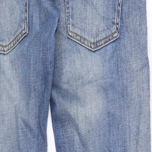 Nudie Mens Blue  Denim Straight Jeans Size 32 L30 in