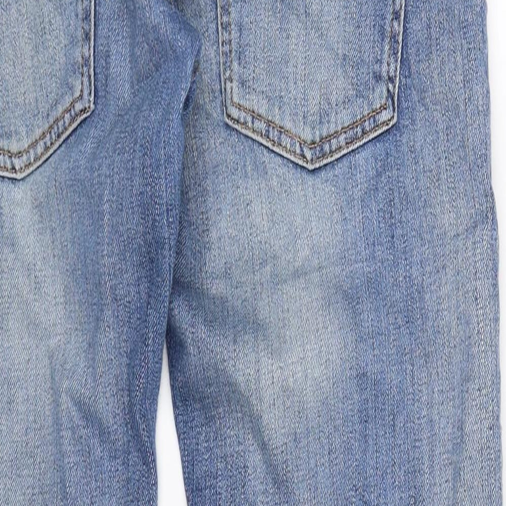 Nudie Mens Blue  Denim Straight Jeans Size 32 L30 in