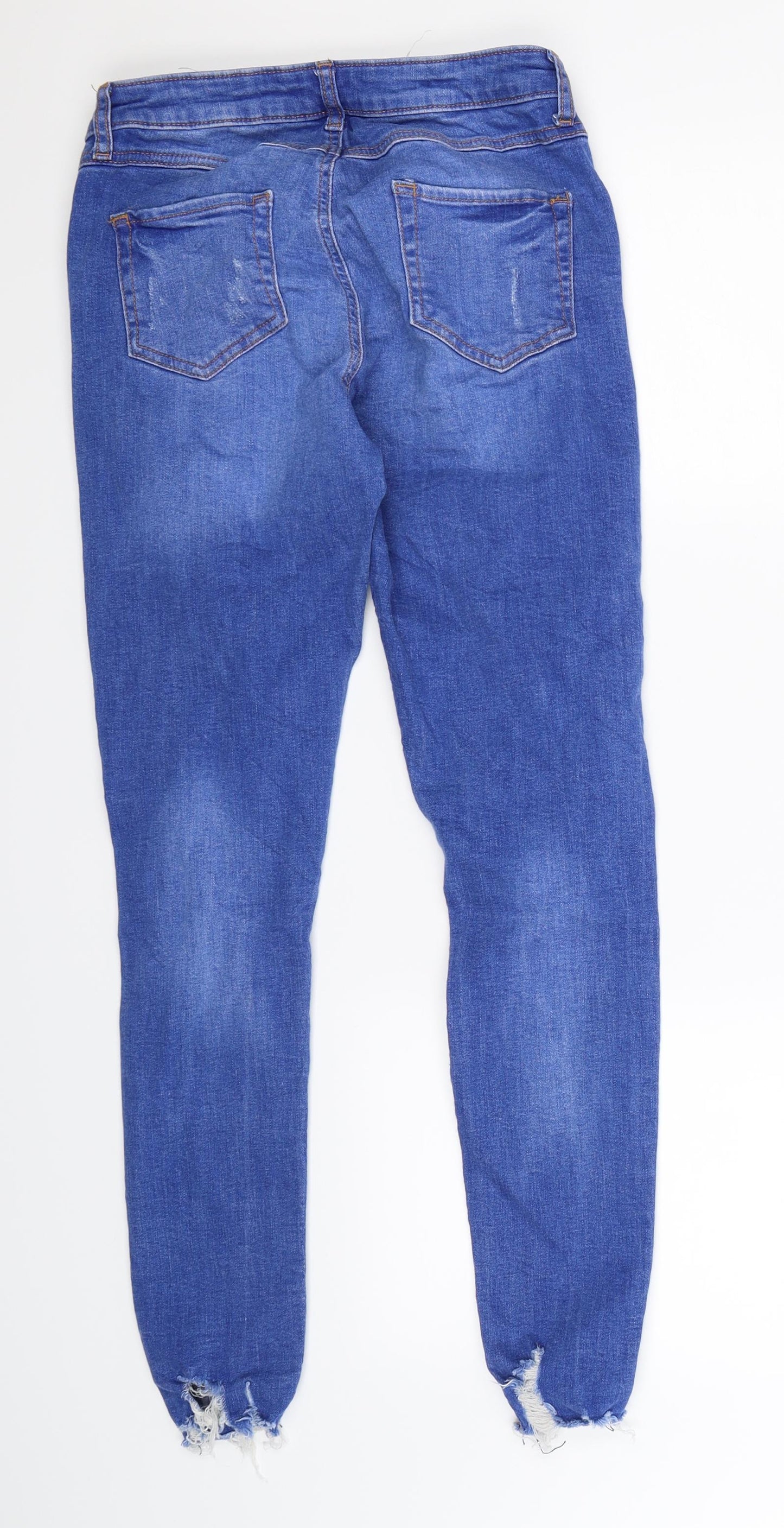 Denim Co Womens Blue  Denim Jegging Jeans Size 10 L28 in