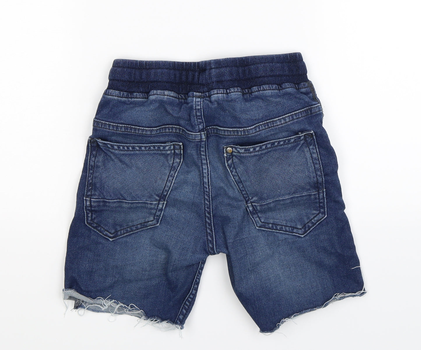 H&M Boys Blue   Bermuda Shorts Size 7-8 Years