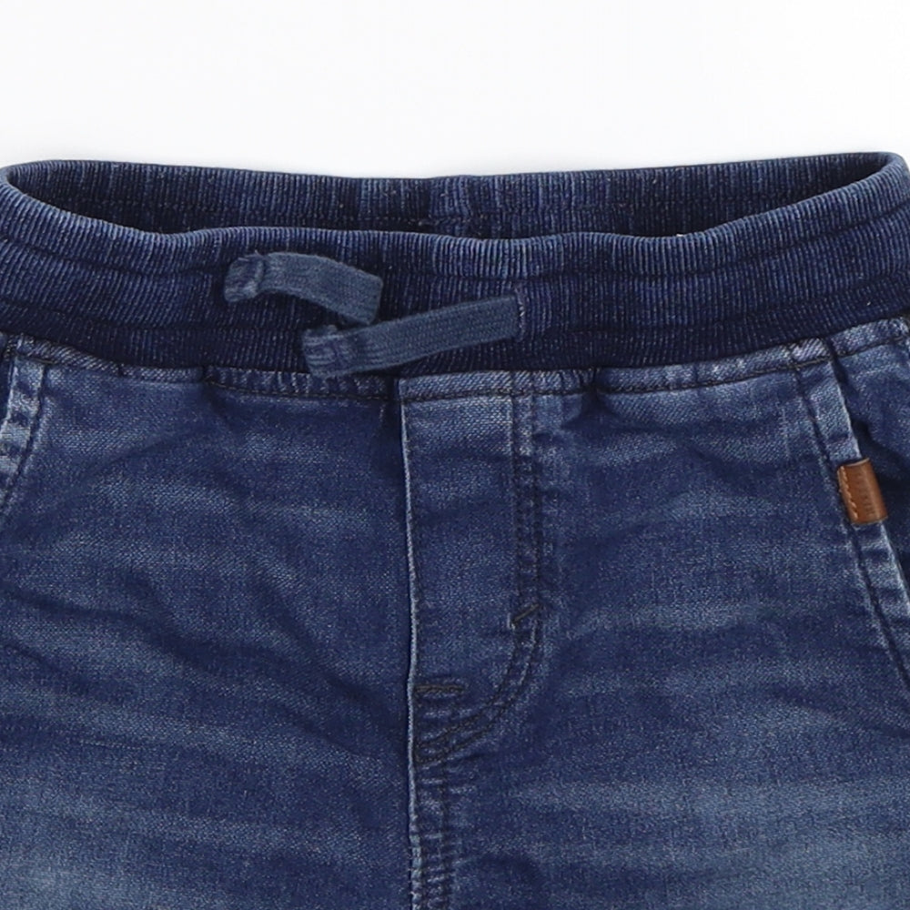 H&M Boys Blue   Bermuda Shorts Size 7-8 Years