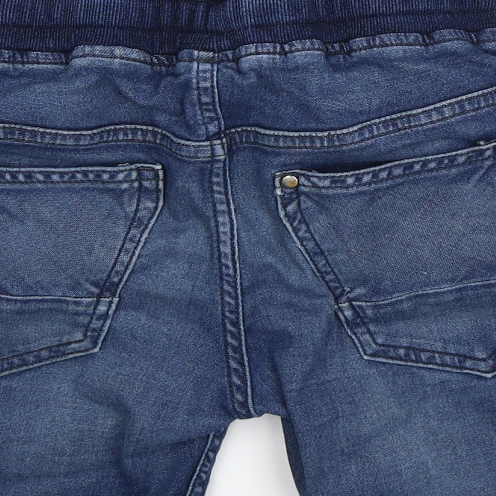 H&M Boys Blue   Bermuda Shorts Size 7-8 Years