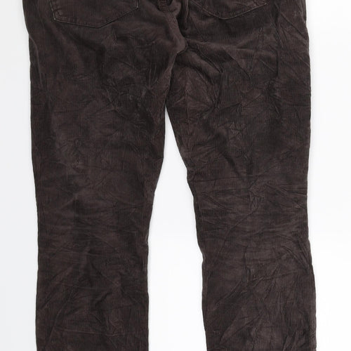 Gap Womens Grey  Corduroy Jegging Trousers Size 32 in L27 in