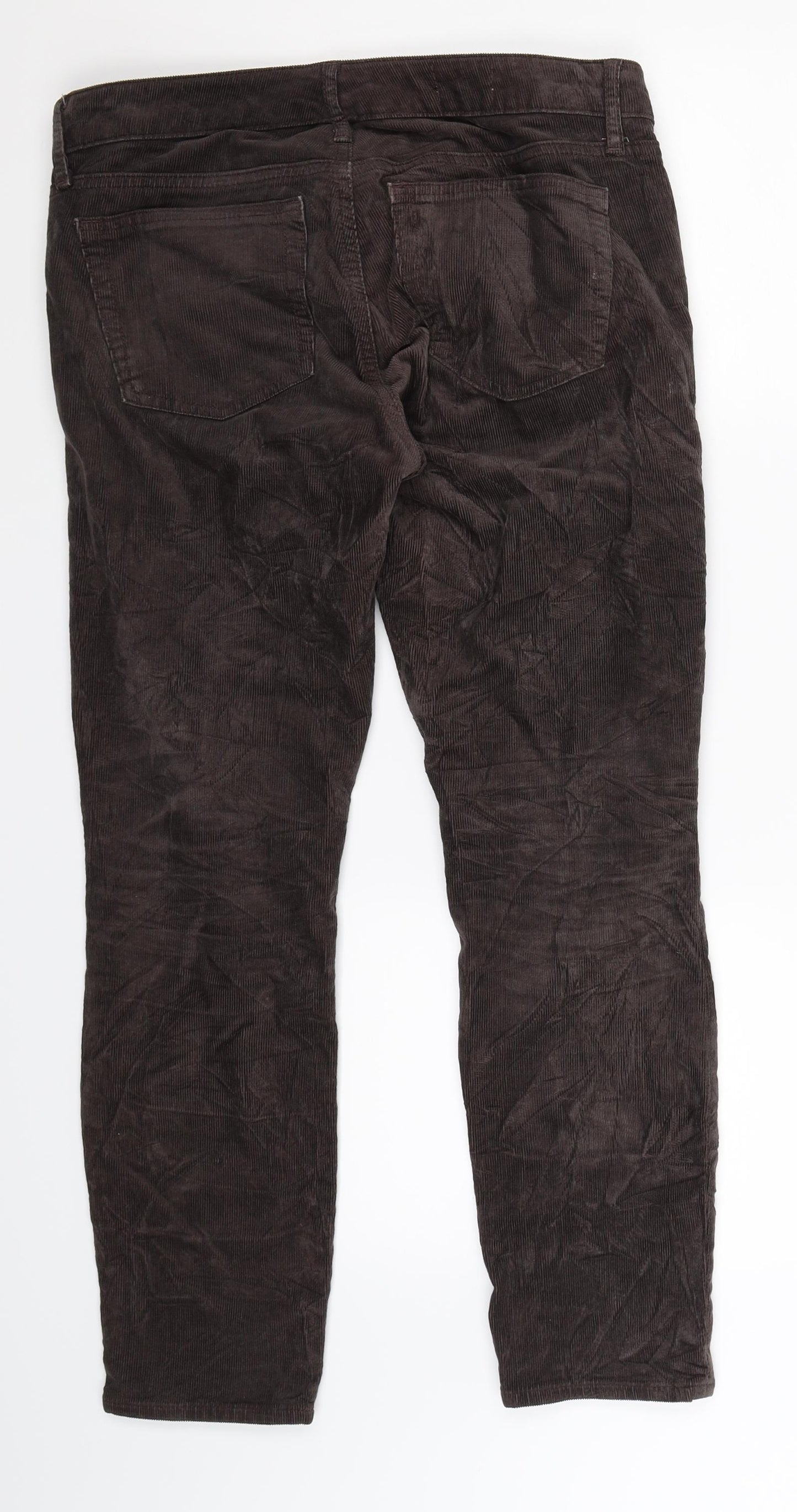 Gap Womens Grey  Corduroy Jegging Trousers Size 32 in L27 in