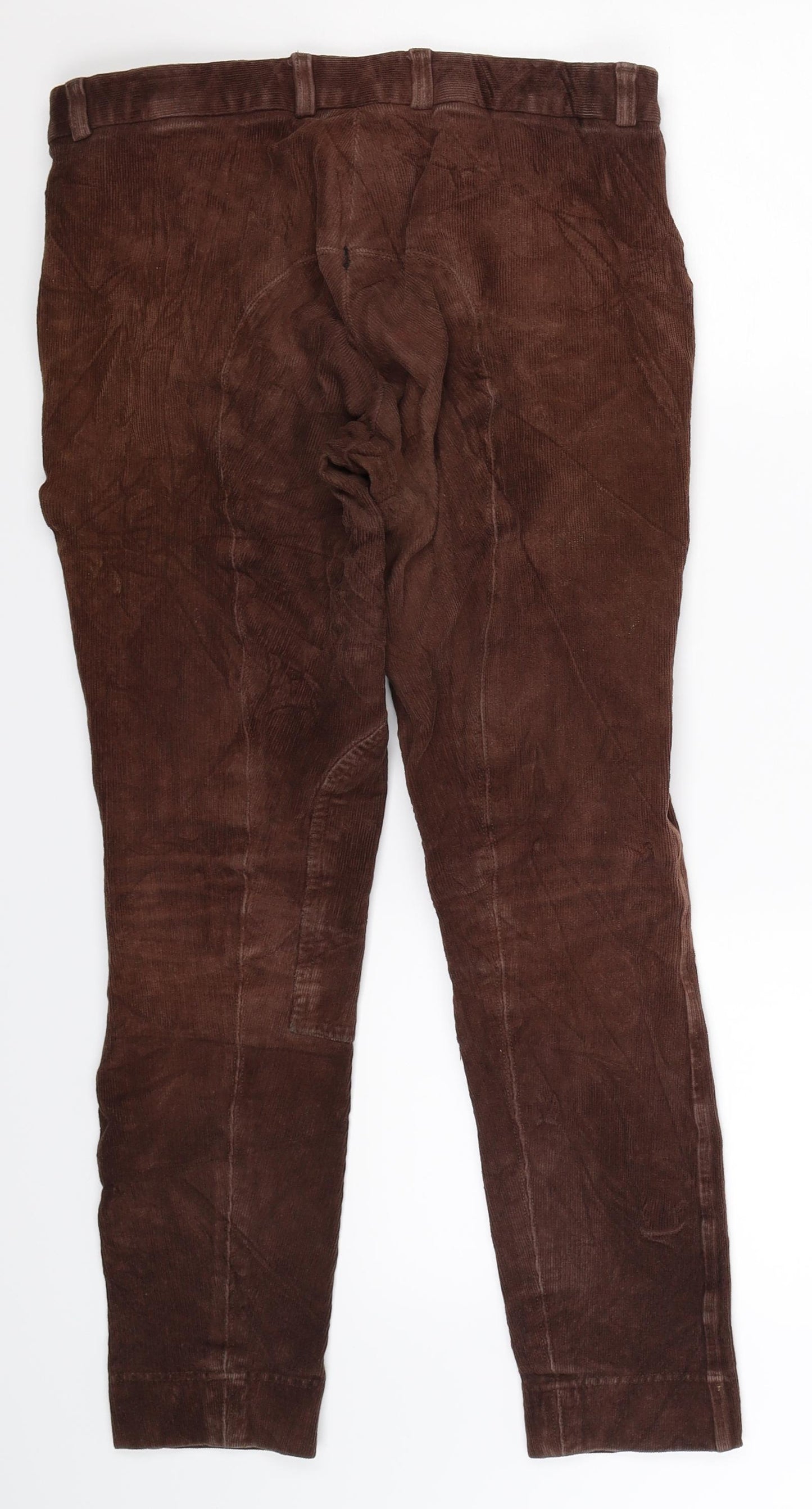 Gallop Womens Brown  Corduroy Trousers  Size 32 in L25 in
