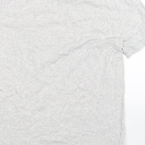Lacoste Mens Grey    T-Shirt Size M
