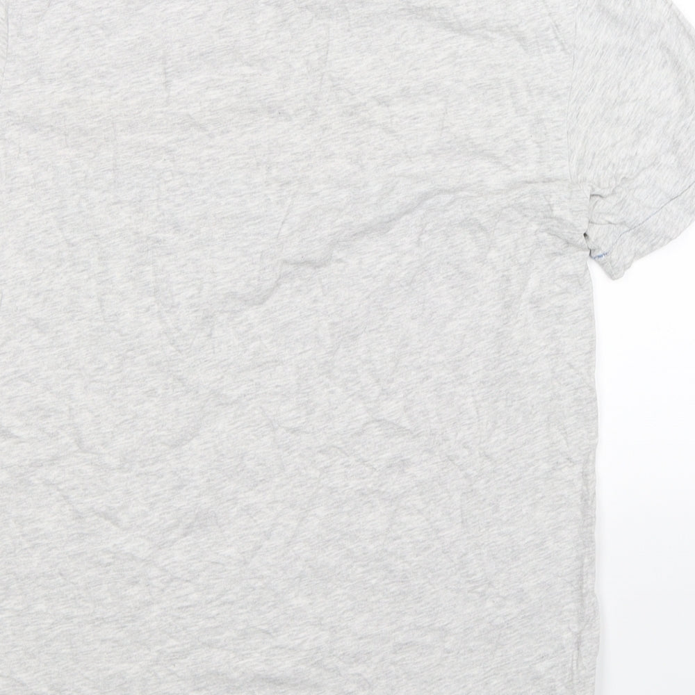 Lacoste Mens Grey    T-Shirt Size M
