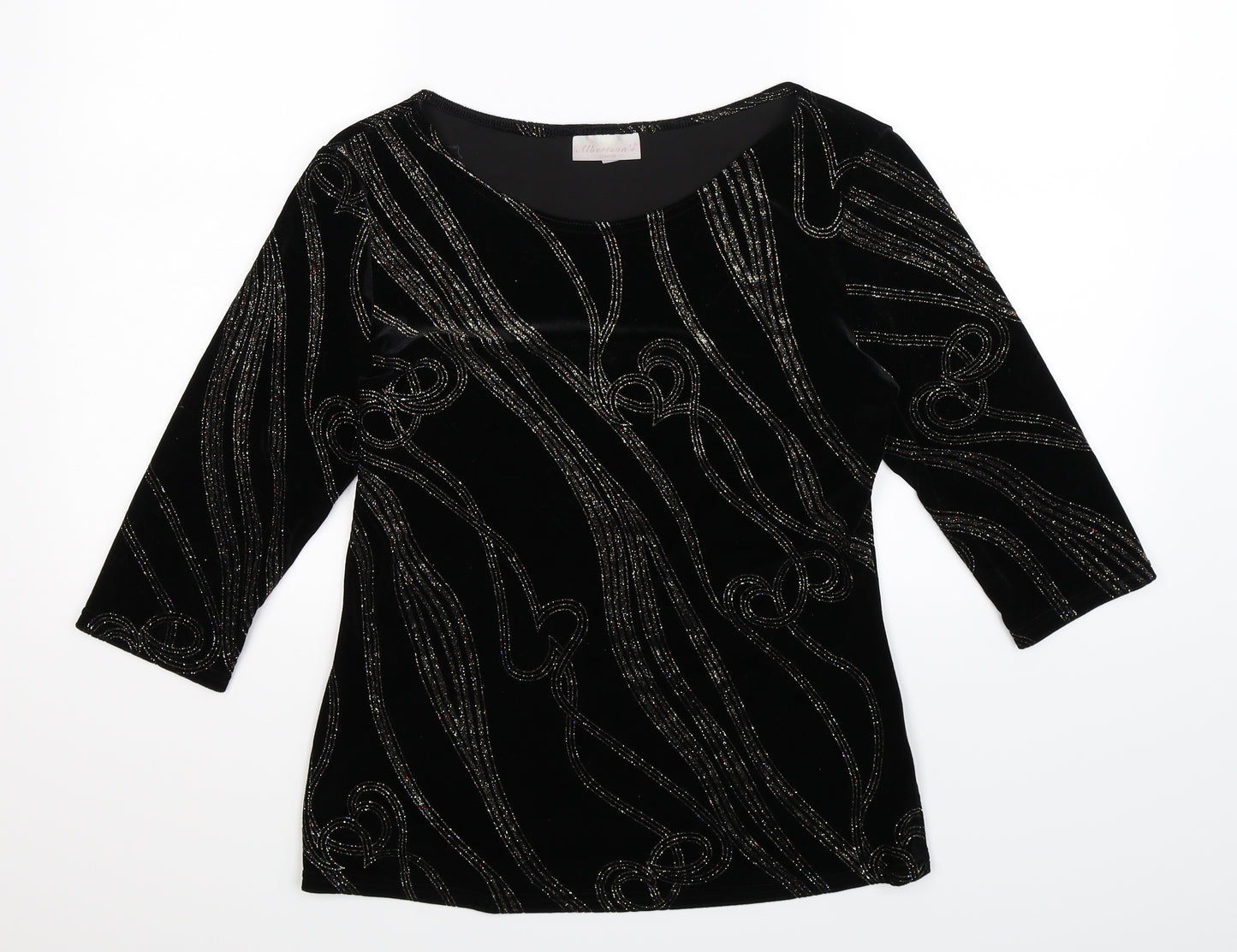 Albertsons Womens Black   Pullover Jumper Size 12