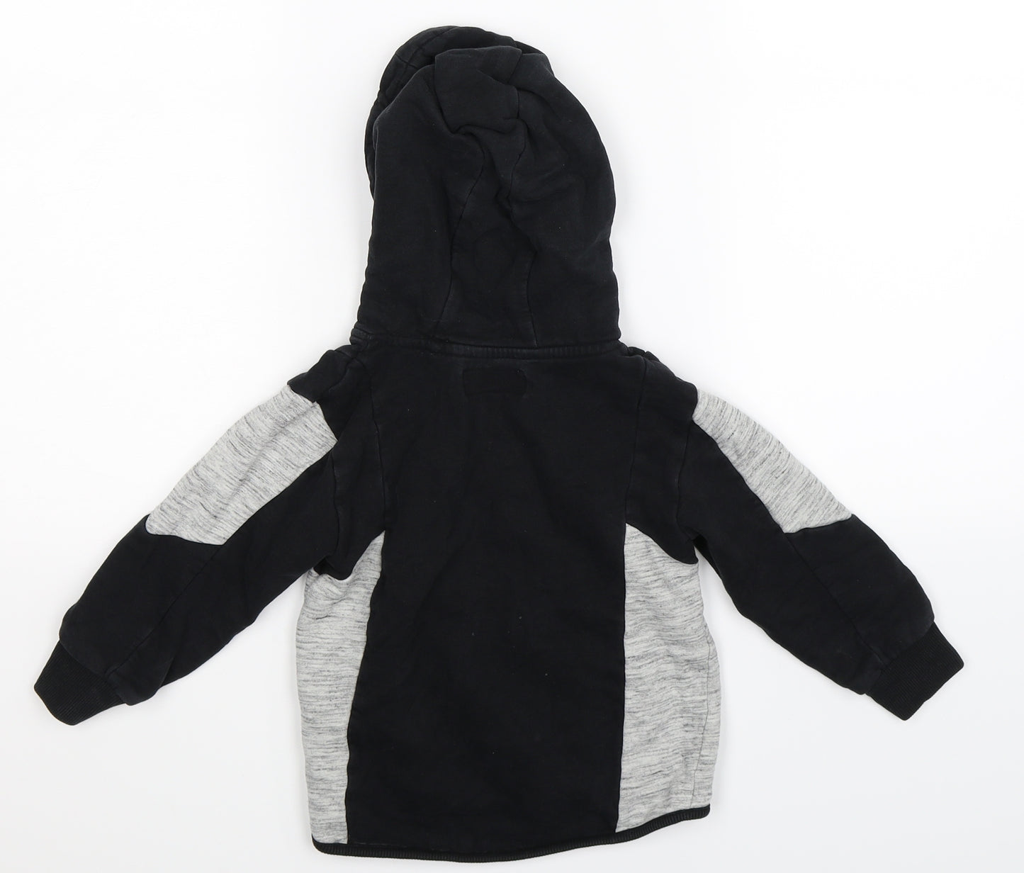 NEXT Boys Black   Full Zip Hoodie Size 2-3 Years