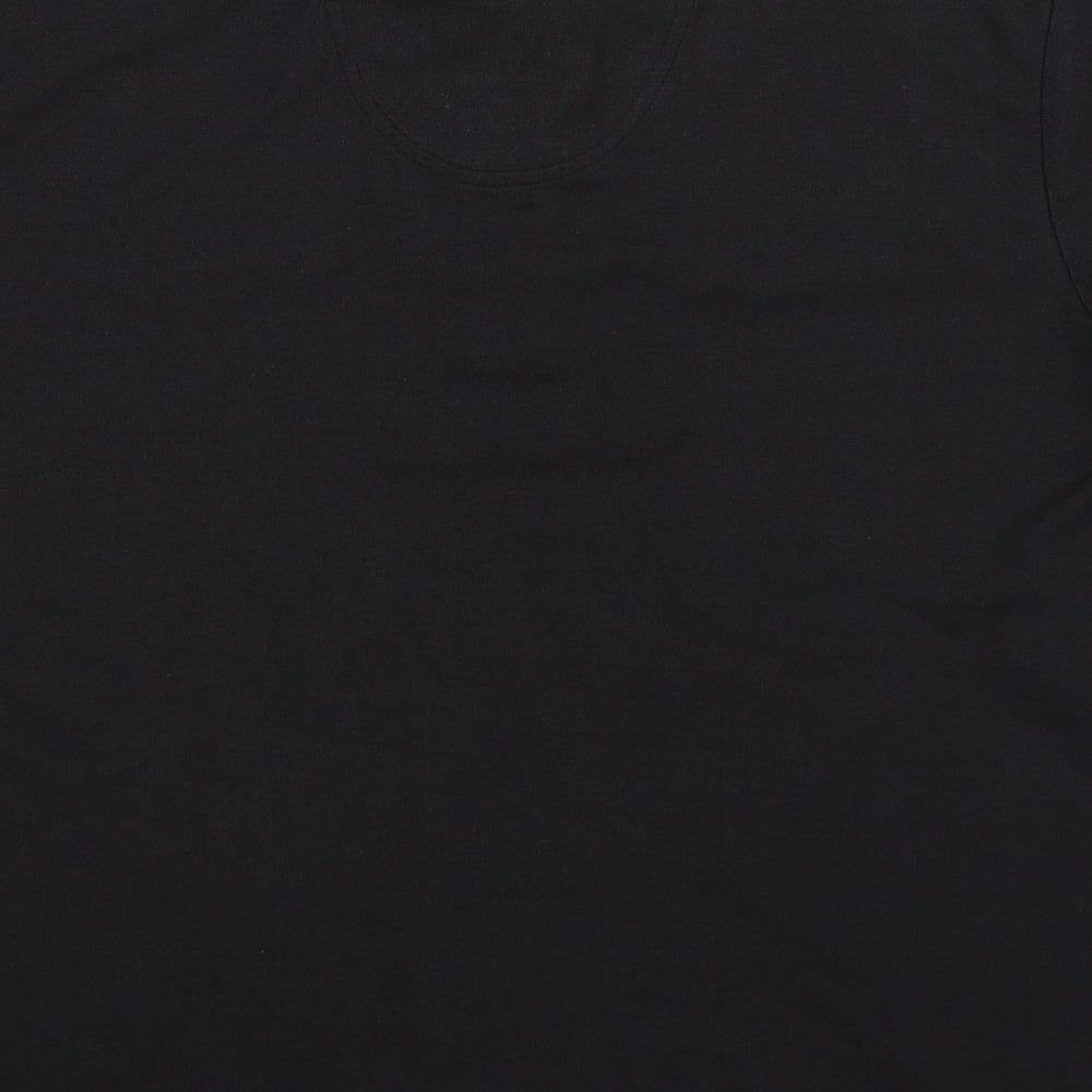 HUGO BOSS Mens Black    Polo Size L