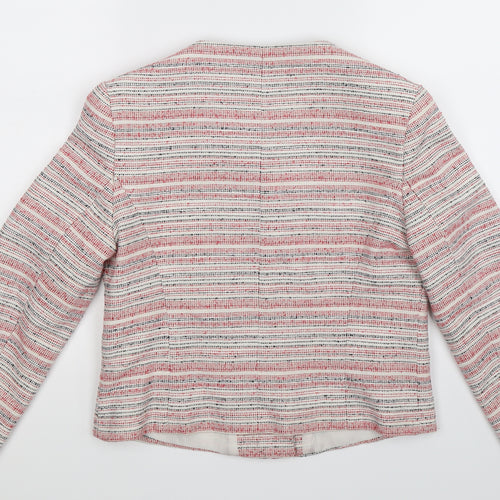 Carmel Womens Multicoloured Striped  Jacket Blazer Size 10