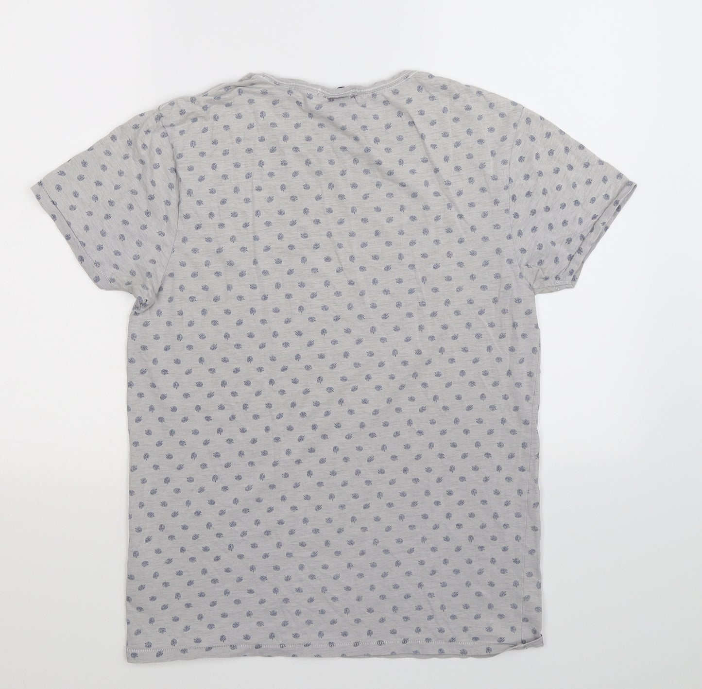 Scotch & Soda Mens Grey    T-Shirt Size M