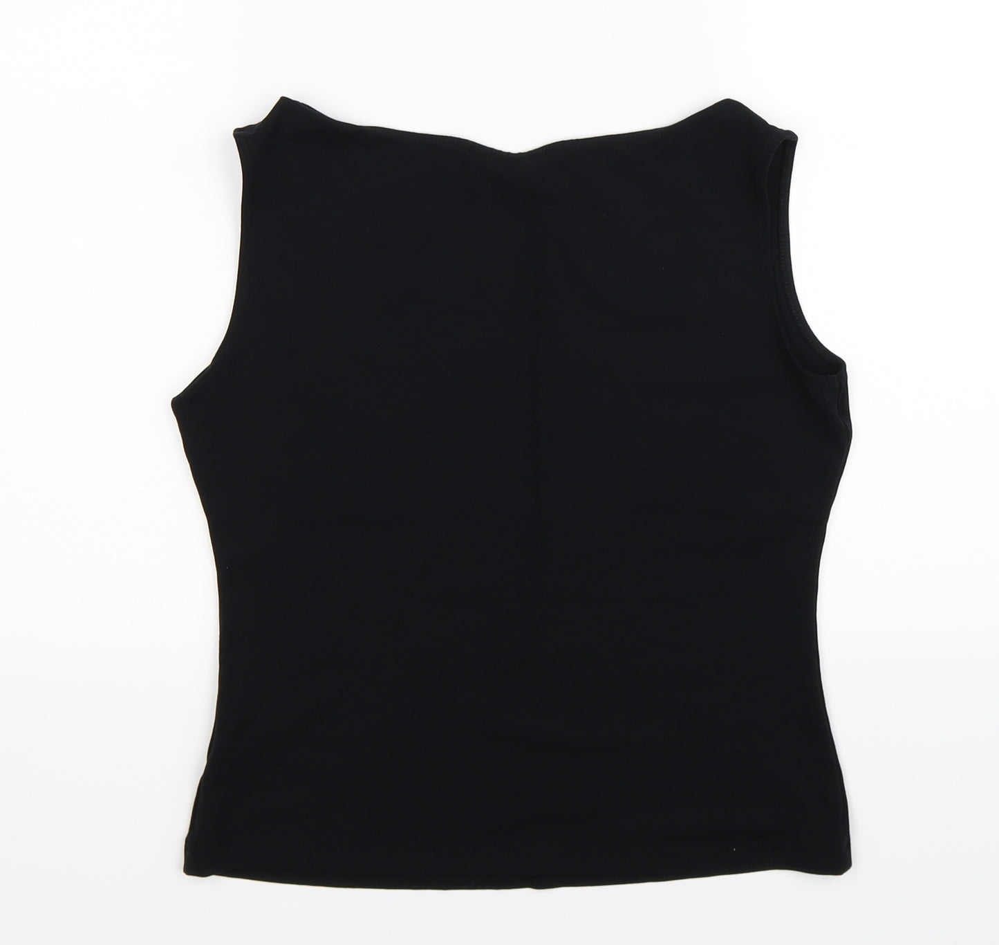 Marks and Spencer Womens Black   Basic Tank Size 10