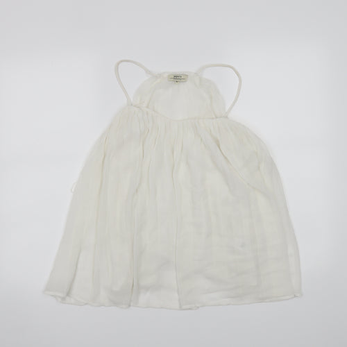 Papaya Womens White   Camisole Blouse Size 8