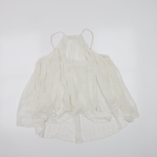 Papaya Womens White   Camisole Blouse Size 8