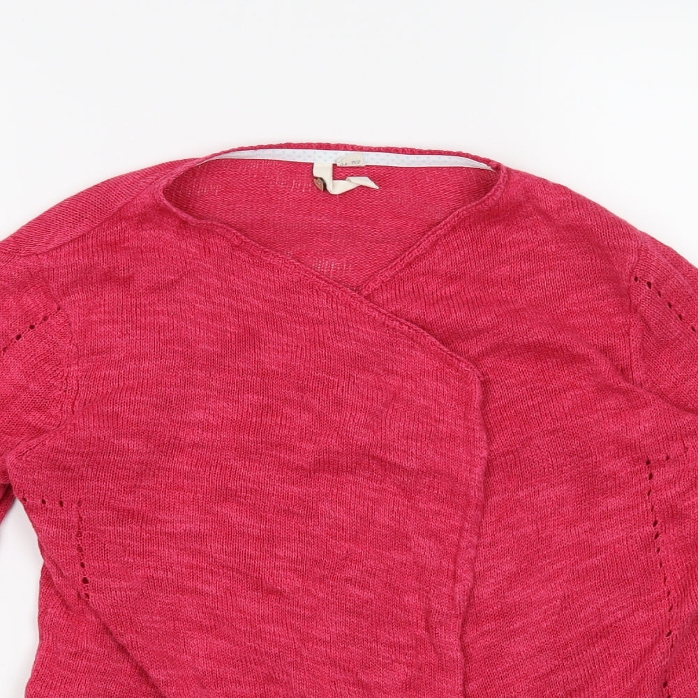 White Stuff Womens Pink   Cardigan Jumper Size 12
