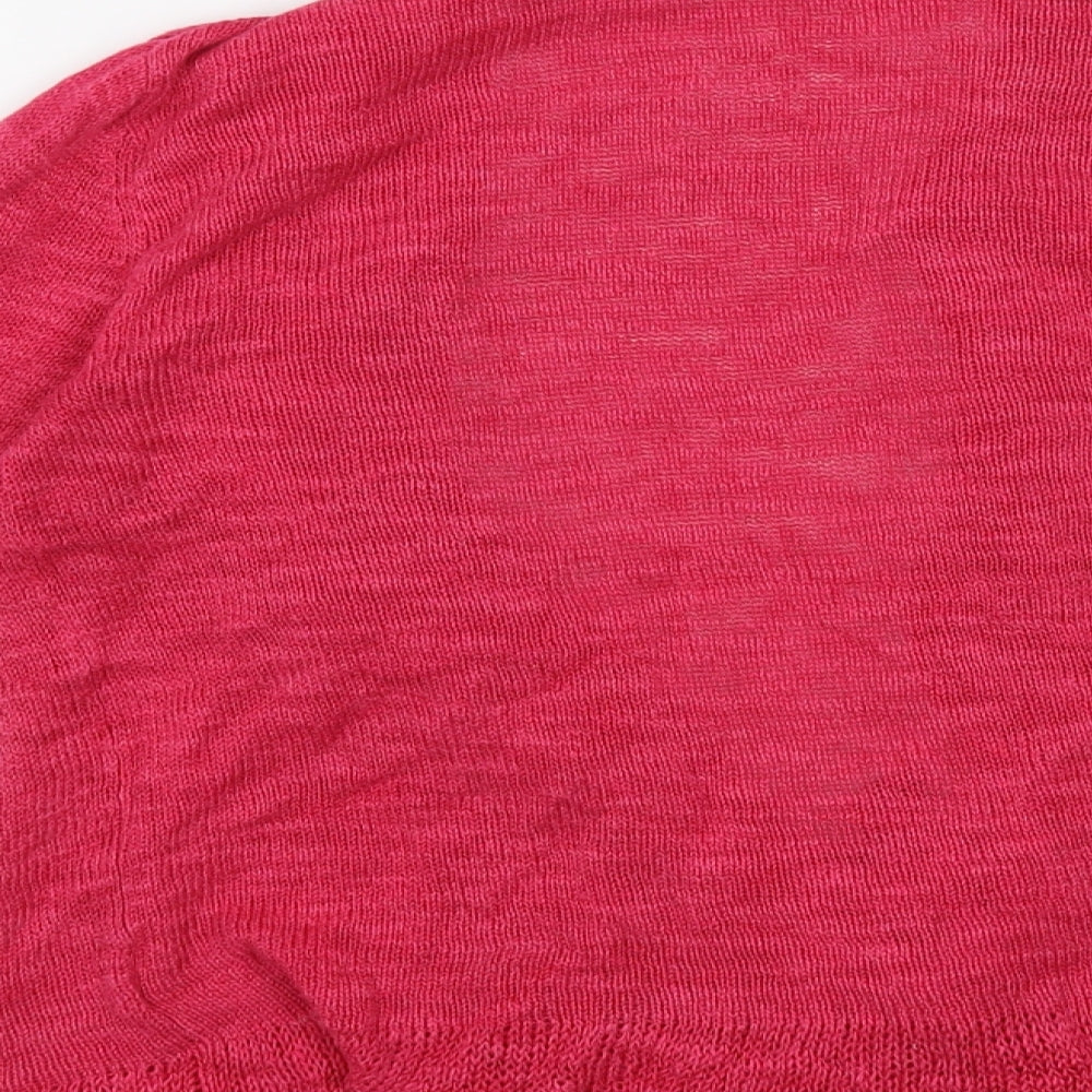 White Stuff Womens Pink   Cardigan Jumper Size 12