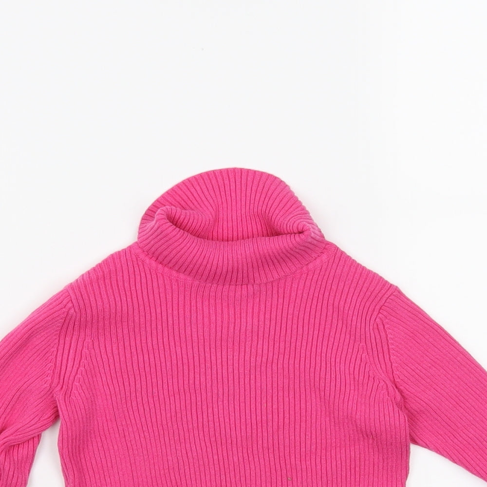 George Girls Pink   Pullover Jumper Size 3-4 Years