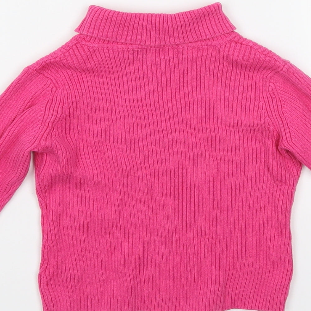 George Girls Pink   Pullover Jumper Size 3-4 Years
