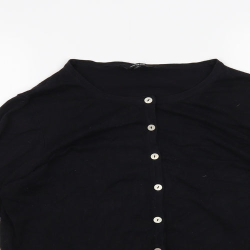 PEP&CO Womens Black   Cardigan Jumper Size 18