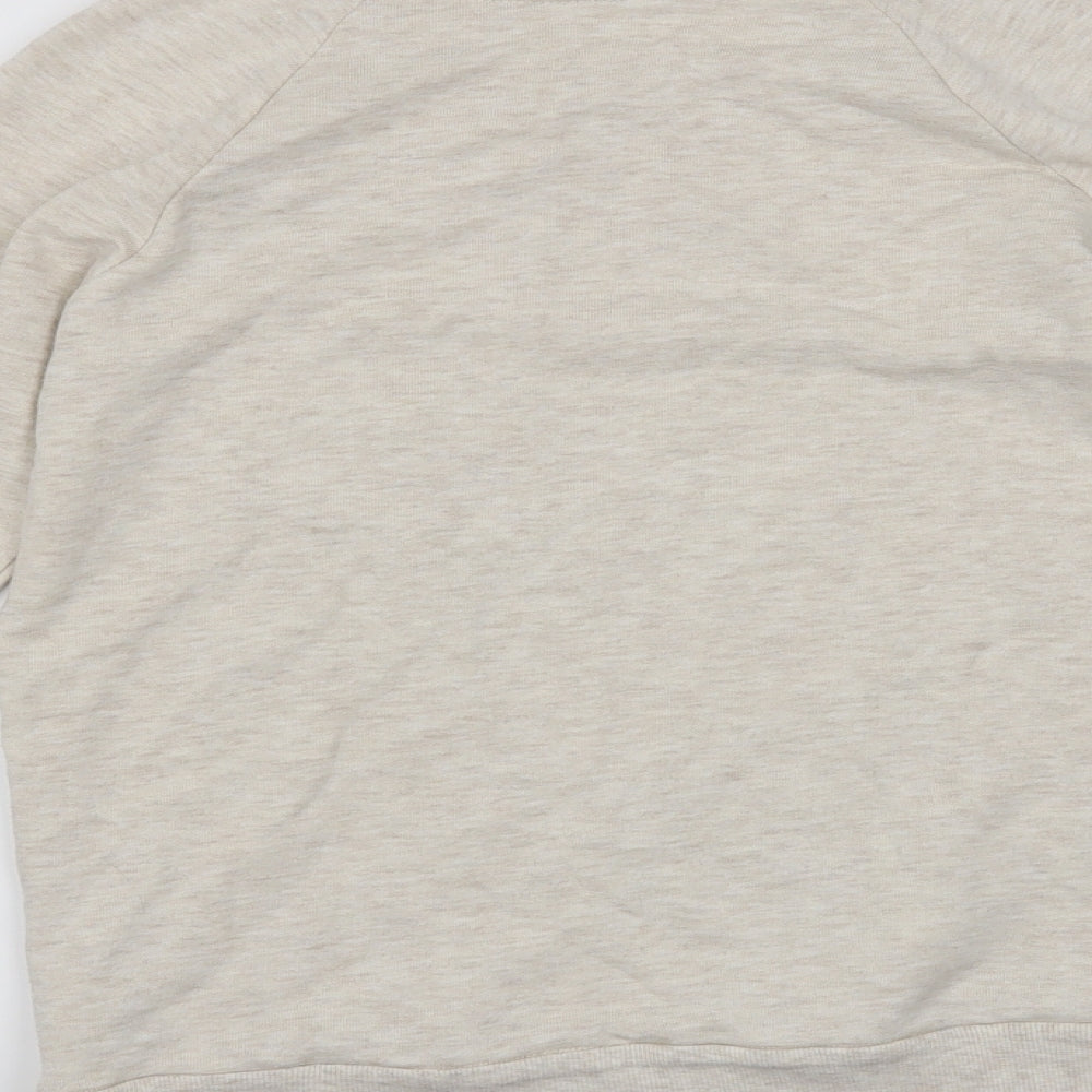 M&S Girls Beige Floral  Pullover Jumper Size 13-14 Years