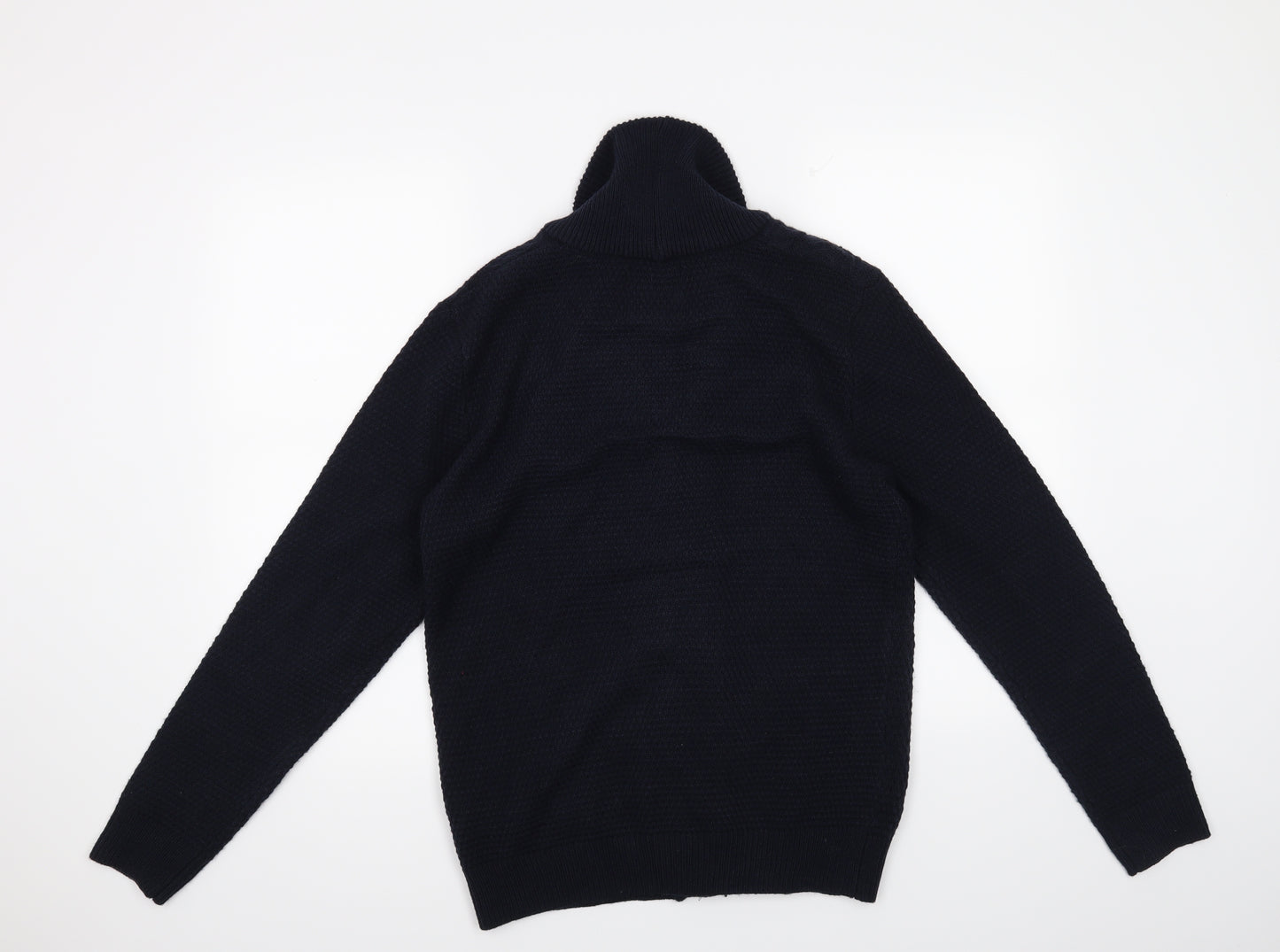 Primark Mens Blue   Cardigan Jumper Size S