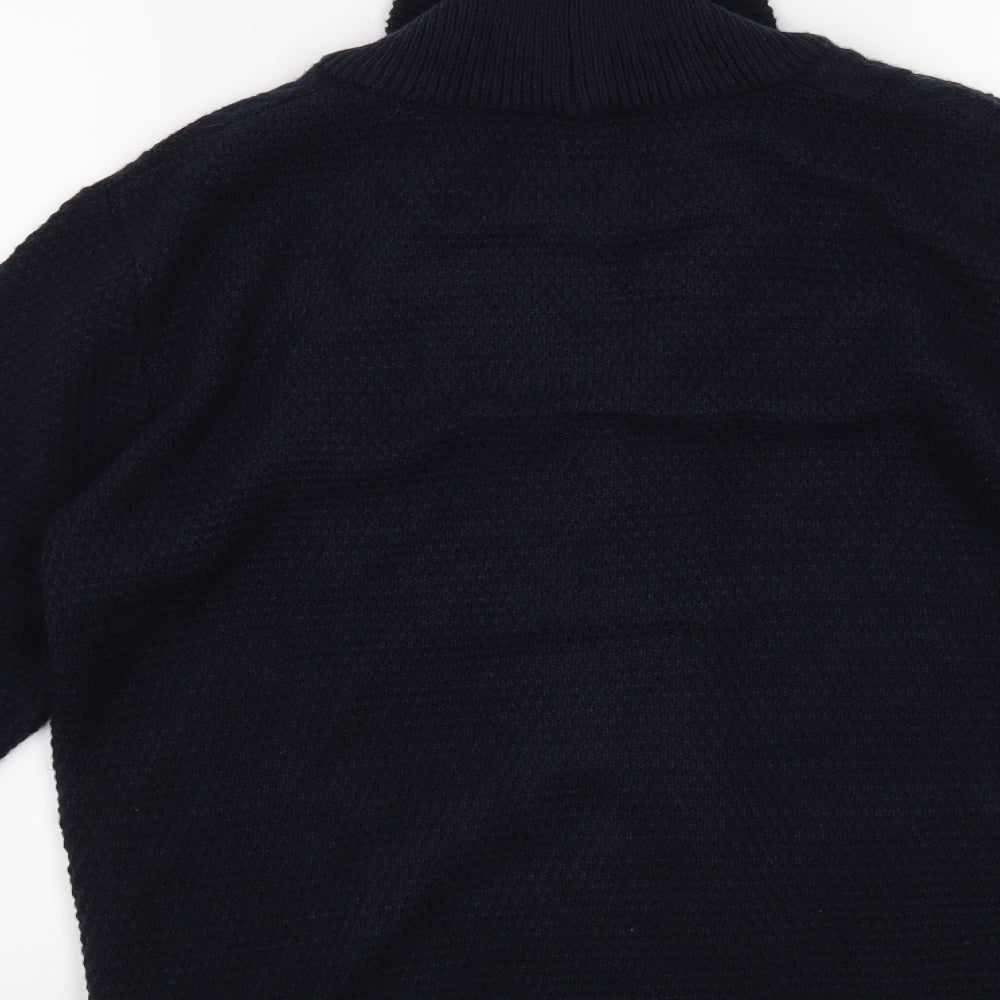 Primark Mens Blue   Cardigan Jumper Size S