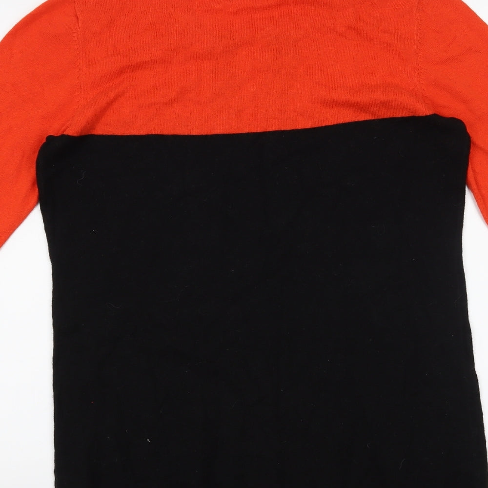 Lakeland Womens Orange   Pullover Jumper Size 12