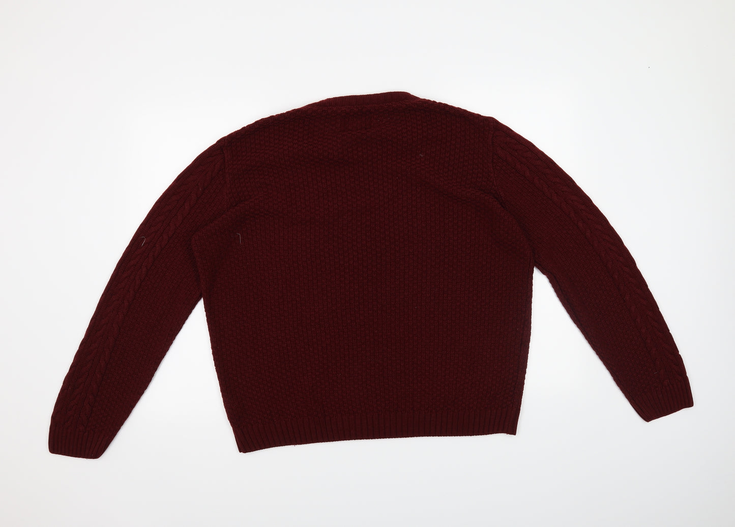 Burton Mens Red   Pullover Jumper Size L