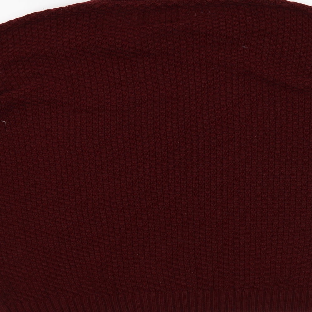 Burton Mens Red   Pullover Jumper Size L
