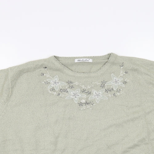 Berkertex Womens Green   Basic T-Shirt Size 14