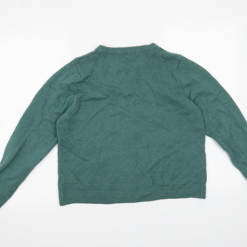 Classic  Womens Green   Cardigan Jumper Size 14