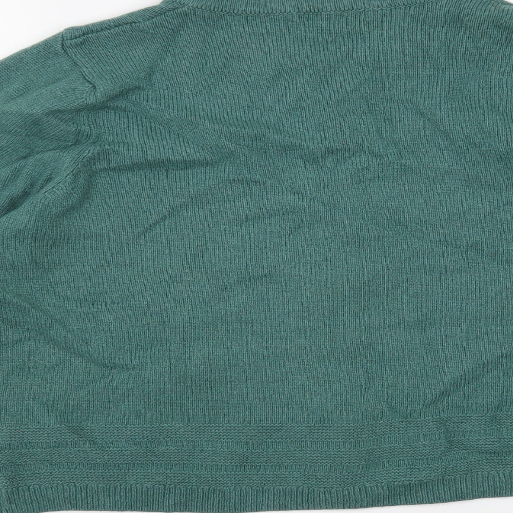 Classic  Womens Green   Cardigan Jumper Size 14