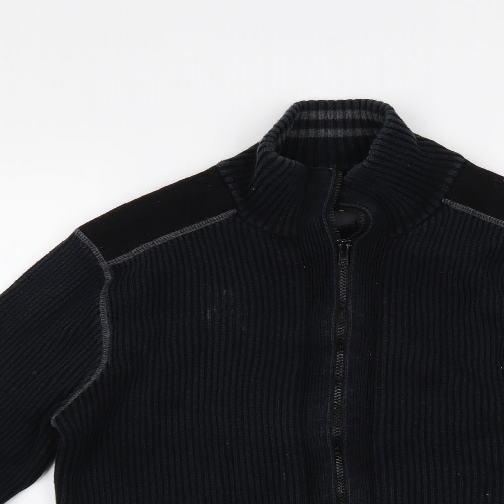 NEXT Mens Blue   Cardigan Jumper Size L